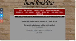 Desktop Screenshot of deadrockstar.net